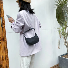 Women Shoulder Bags Diamond Hobo-bag Clutch PU Messenger Evening Bag