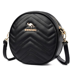 Women Small PU Leather Handbags Purses Solid Shoulder Crossbody Messenger Bags