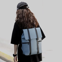 Women Business Backpack Waterproof A4 Book Bag Travel Rucksack for Laptop