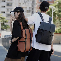 Women Business Backpack Waterproof A4 Book Bag Travel Rucksack for Laptop