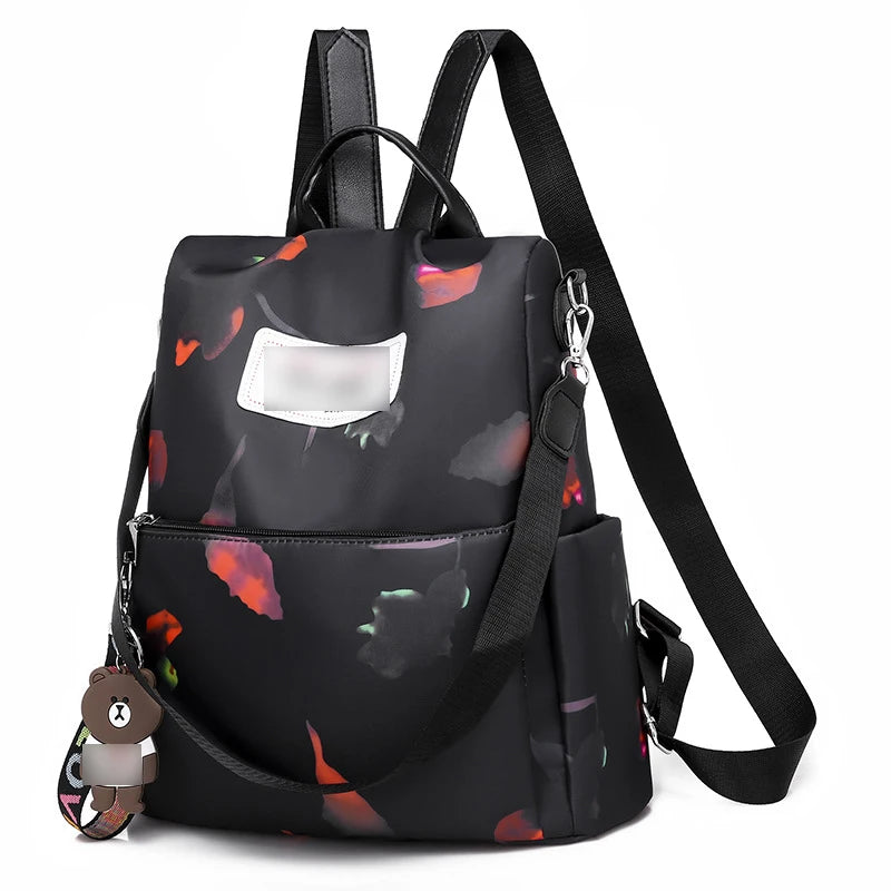 Women Men Backpacks Anti-Theft School Travel Waterproof Satchel Shoulder Bag