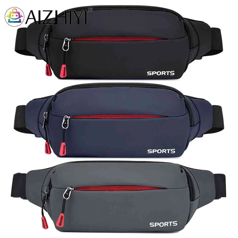 Oxford Dog Walking Bum Bag Fanny Pack for Travel Running Hiking Jogging