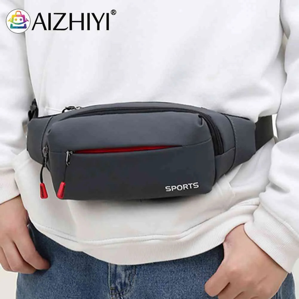 Oxford Dog Walking Bum Bag Fanny Pack for Travel Running Hiking Jogging