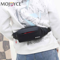 Waterproof Fanny Pack Zipper Pocket Adjustable Belt for Outdoor Sports