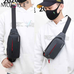 Waterproof Fanny Pack Zipper Pocket Adjustable Belt for Outdoor Sports