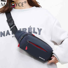 Waterproof Fanny Pack Zipper Pocket Adjustable Belt for Outdoor Sports