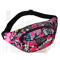 Waterproof Outdoor Sports Bag Canvas Waist Fanny Pouch