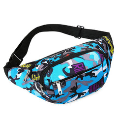 Waterproof Outdoor Sports Bag Canvas Waist Fanny Pouch