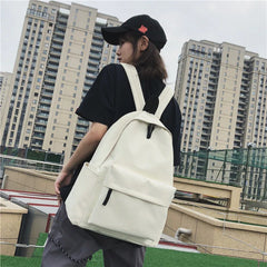 Canvas Backpack Student School Bags Teenagers Large Capacity