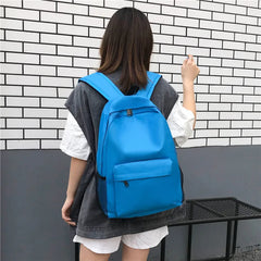 Canvas Backpack College Student School Backpack Bags for Teenagers