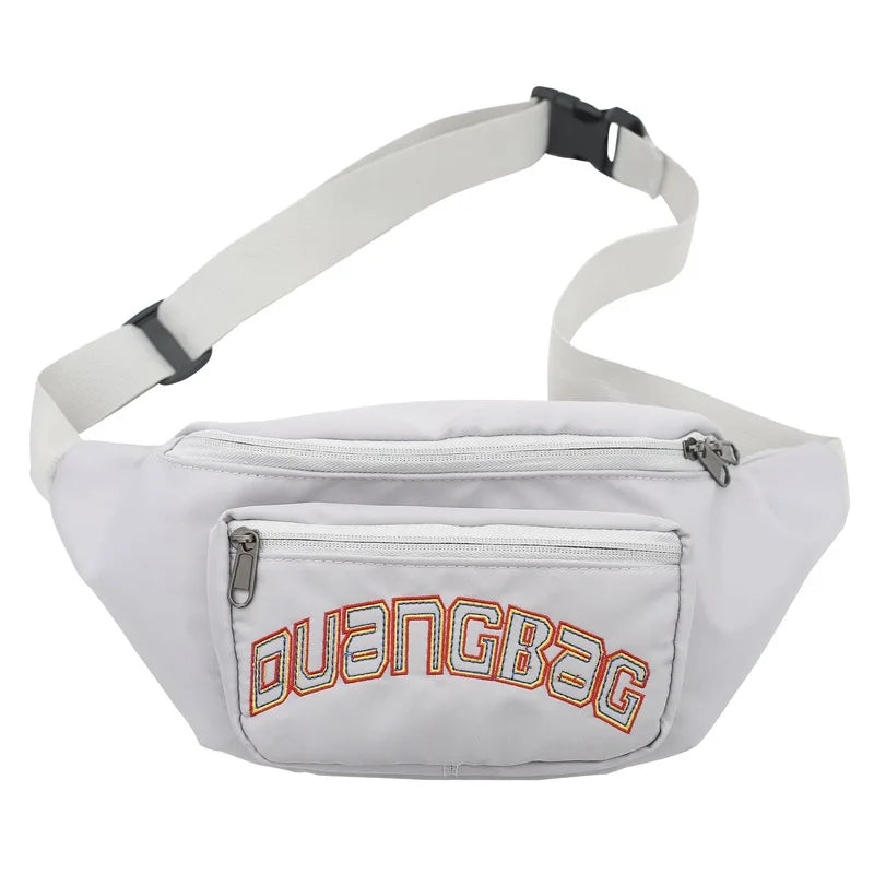 Nylon Chest Bag Crossbody Waist Phone Sack Sport Fanny Pack