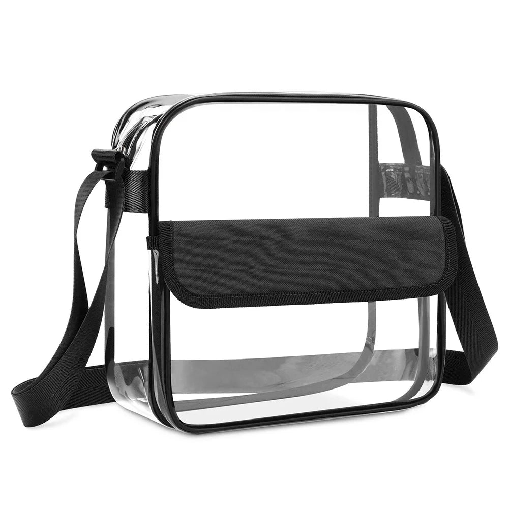 Clear Shoulder Bag PVC Transparent Crossbody Bags