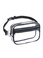 Large Capacity Clear PVC Waist Bag Waterproof Fanny Pack for Women Men