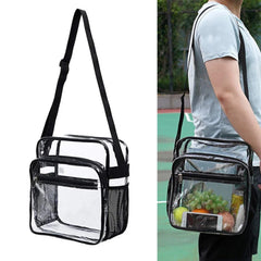 Waterproof Crossbody Bag Large Capacity Phone Storage Zipper Closure