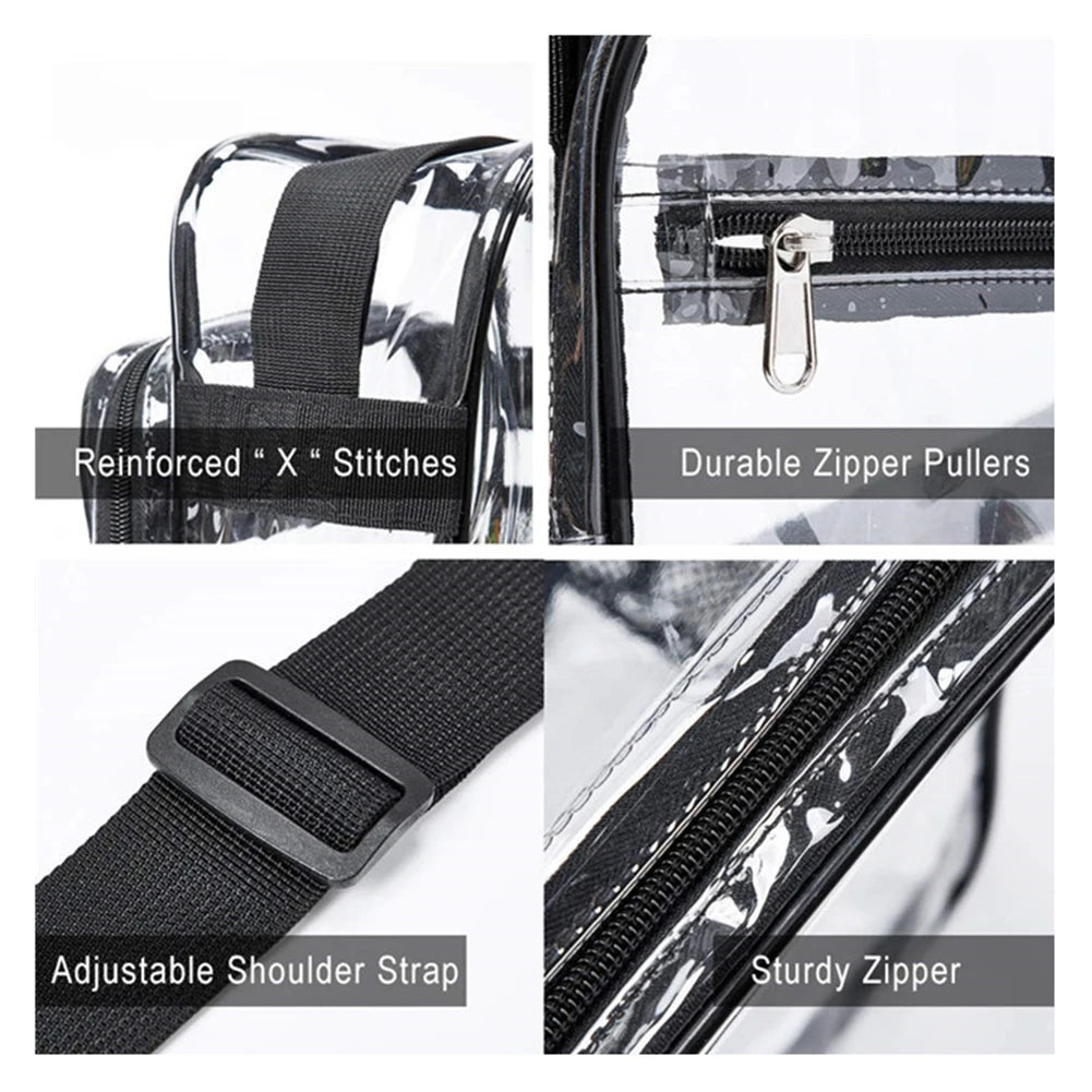 Waterproof Crossbody Bag Large Capacity Phone Storage Zipper Closure