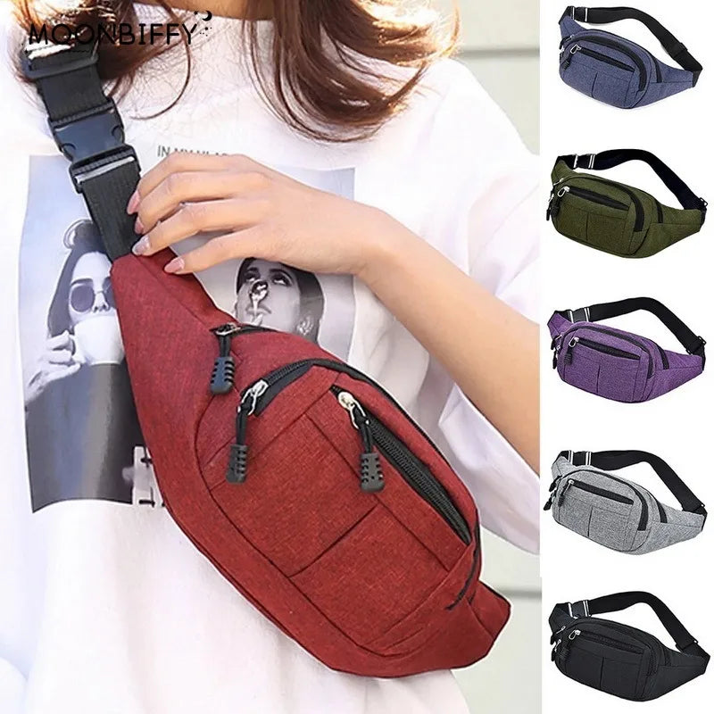 Women Men Waist Packs Hip Bag Waistband Banana Waist Bags Waist Bag Women