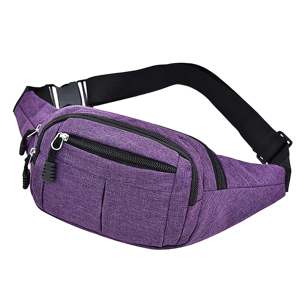 Women Men Waist Packs Hip Bag Waistband Banana Waist Bags Waist Bag Women