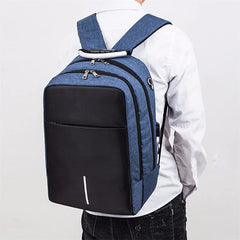 Canvas Backpack College Student School Bags For Teens