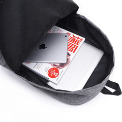 Canvas Backpack School Bags for Teenagers Mochila Rucksack Travel Daypack
