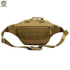Military Tactics Waist Pack Bag Waterproof Nylon Waist Bag Fanny Pack S46