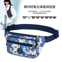 NYLON Print Sports Climbing Waist Bags Crossbody Shoulder Bags Chest Packs