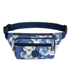 NYLON Print Sports Climbing Waist Bags Crossbody Shoulder Bags Chest Packs