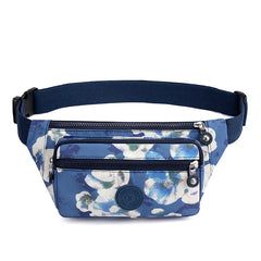 NYLON Print Sports Climbing Waist Bags Crossbody Shoulder Bags Chest Packs