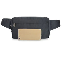 Nylon Belt Bum Waist Phone Pouch Fanny Pack Crossbody Sport Zip Bag
