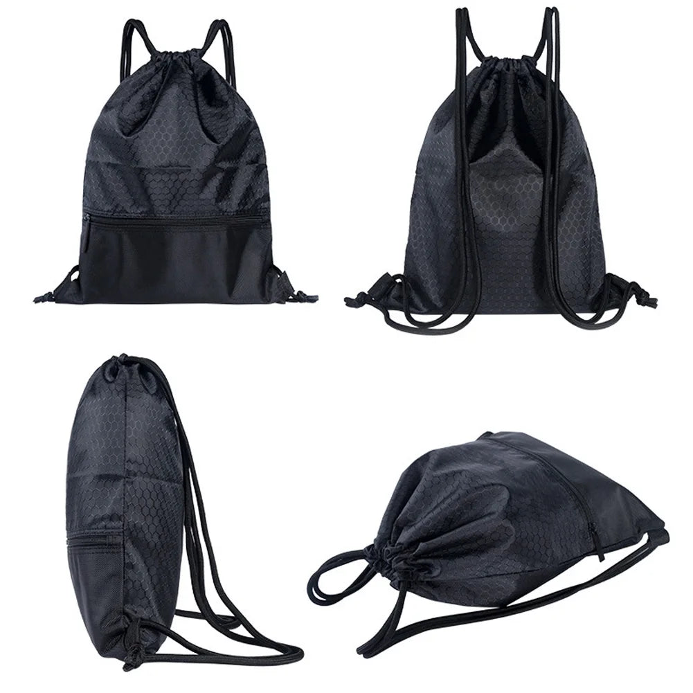 Outdoor Practical Zipper Pocket Nylon Anti-splash Sports Backpack