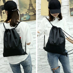 Outdoor Practical Zipper Pocket Nylon Anti-splash Sports Backpack