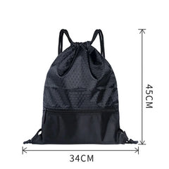 Outdoor Practical Zipper Pocket Nylon Anti-splash Sports Backpack