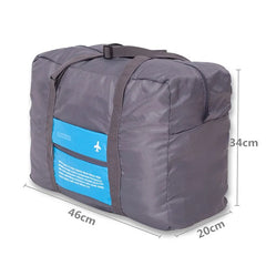 Portable Travel Bags Folding Hand Luggage Bag Cotton Quilt Clothing