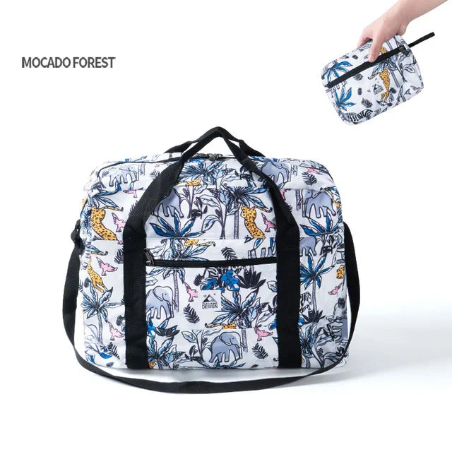 Portable Travel Bags Folding Hand Luggage Bag Cotton Quilt Clothing Storage