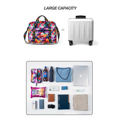 Portable Travel Bags Folding Hand Luggage Bag Cotton Quilt Clothing Storage