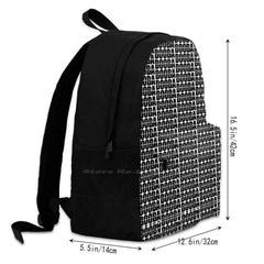 Women Men Teens Laptop Travel School Bags Rap