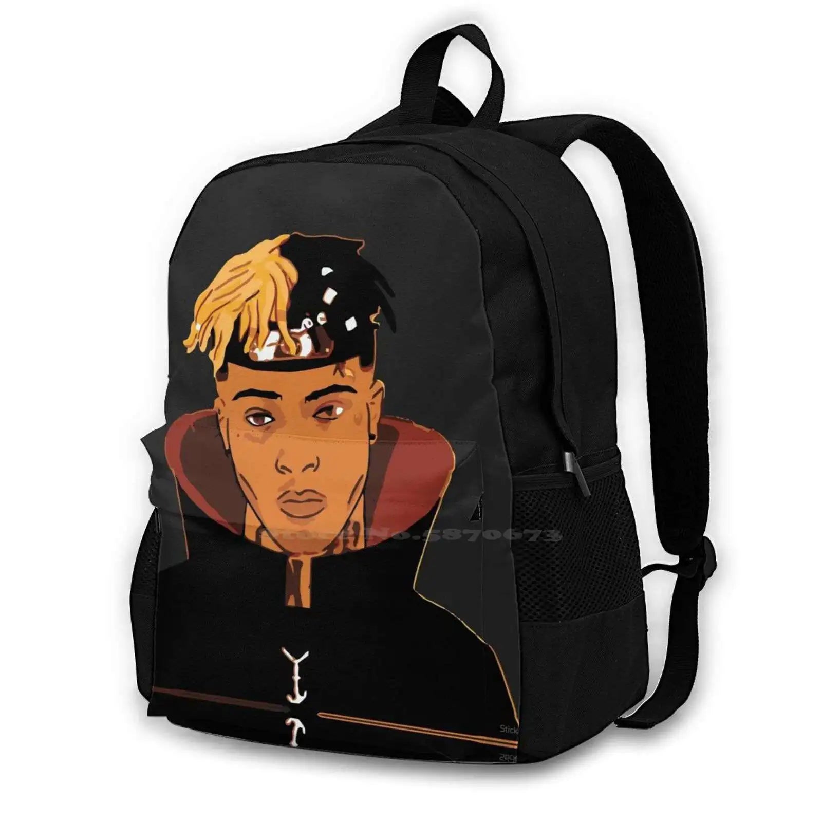 Rapper Hip Hop School Bags for Women Men Teens Laptop Travel