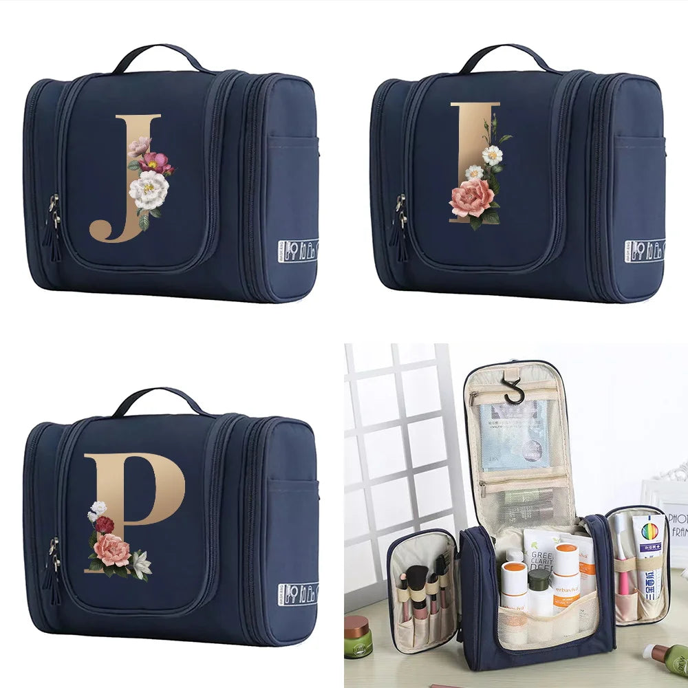 Travel Cosmetic Bag Hanging Makeup Pouch Large Toiletry Organizador