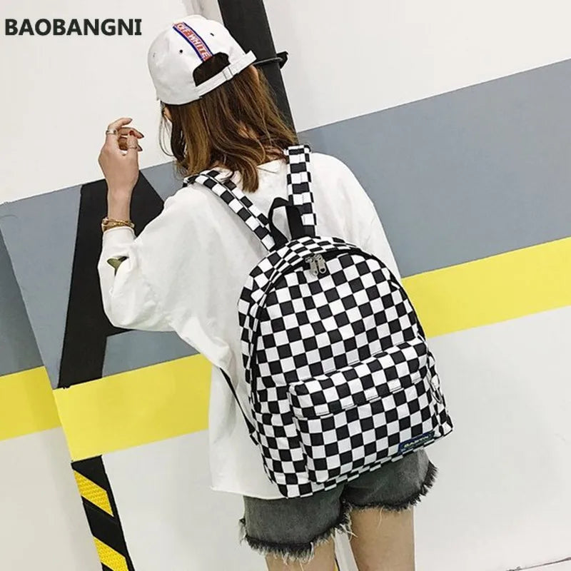 Lattice Backpack for Women Men Unisex
