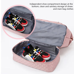 Vintage Fitness Shoulder Bag Large Capacity Exercise Pouch