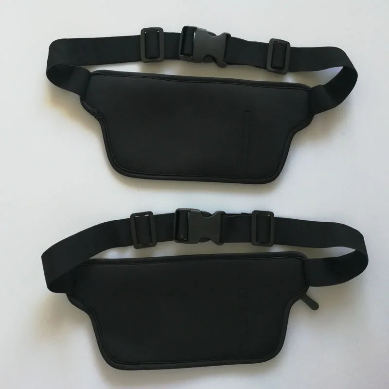 Colorful Unisex Waist Bag Waterproof Zipper Pouch