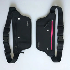 Colorful Unisex Waist Bag Waterproof Zipper Pouch