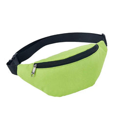 Canvas Waist Bag Fanny Pack Travel Money Phone Chest Bag
