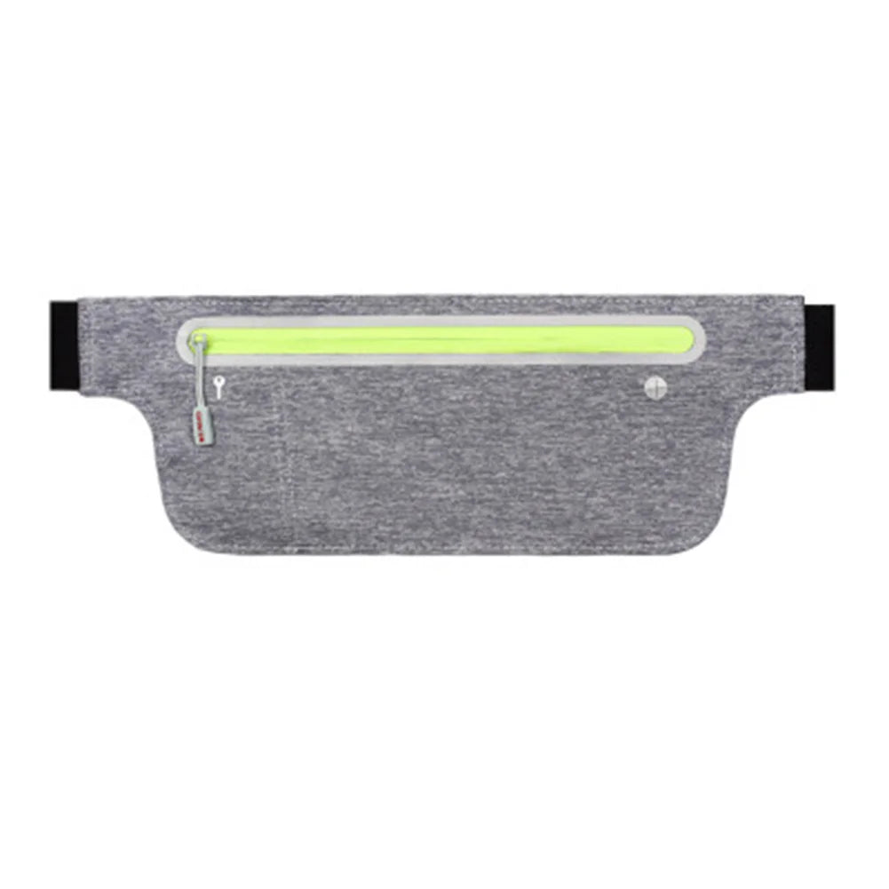 Adjustable Zipper Reflective Strips Waist Pack Bag for Sports Running