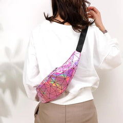 Patent Leather Waist Pack for Women Men