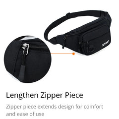 Waterproof Waist Bag Running Sport Chest Fanny Pack Red Belt Bag 193