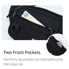 Waterproof Waist Bag Running Sport Chest Fanny Pack Red Belt Bag 193