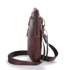 Leather Waist Packs Phone Pouch Bags Waist Bag Chest Shoulder Belt Bag