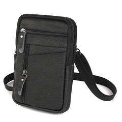Leather Waist Packs Phone Pouch Bags Waist Bag Chest Shoulder Belt Bag