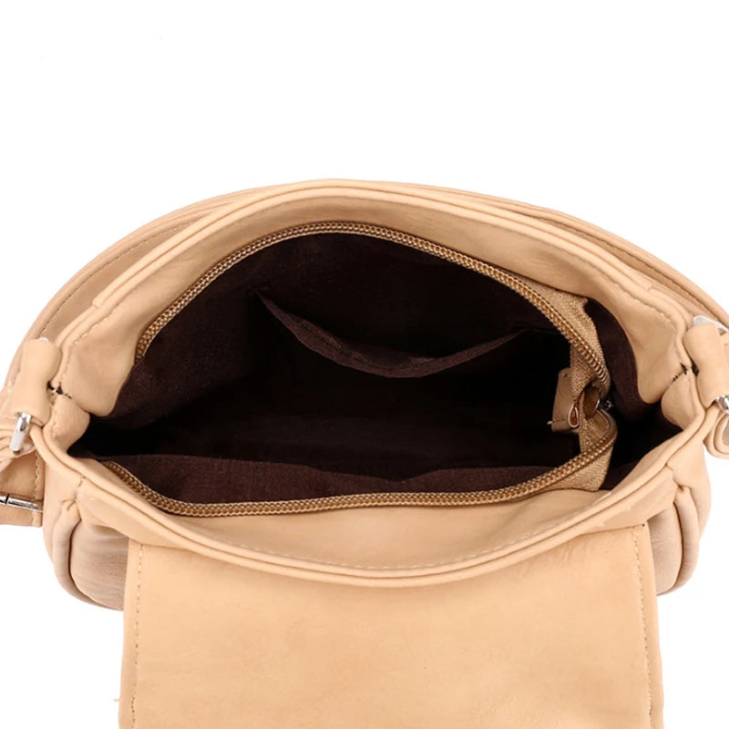 Vintage Diamond Lattice Shoulder Bag