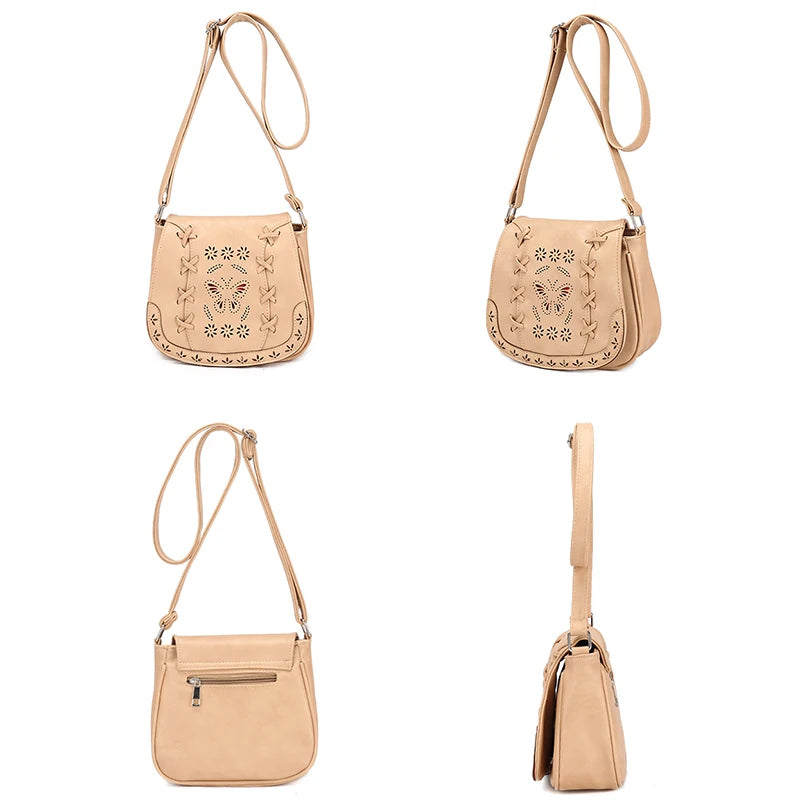 Vintage Diamond Lattice Shoulder Bag